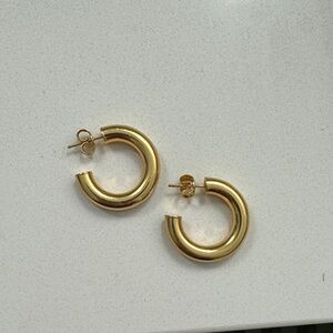 Costco 14k Gold Hoop Earrings